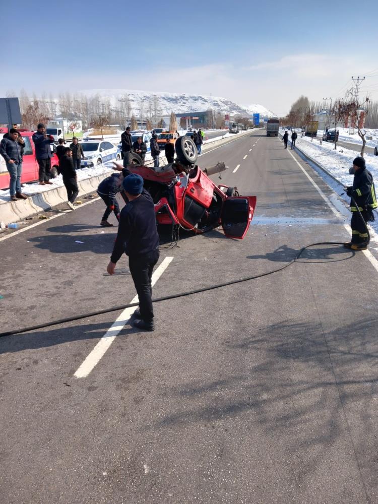 Erciş'te Trafik Kazası